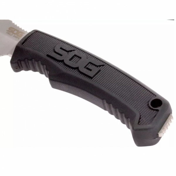 Тактически/ ловен нож SOG Field Knife за оцеляване, стомана 7Cr17MoV, тактическа кания, с помел за чупене на стъкла