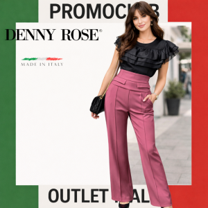 Панталон Denny Rose ,97% полиестер,3% еластан,размер 40, Италия