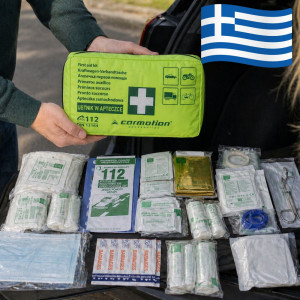 Автоаптечка Комплект за първа помощ по стандарт DIN 13164, важи и за ГЪРЦИЯ