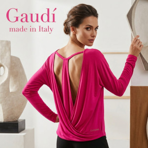 Блуза Gaudì, розова, 95% визкоза,5% еластан, размер S, Италия