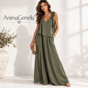 рокля Anima Gemella100 % визкоза, размер XL, Италия