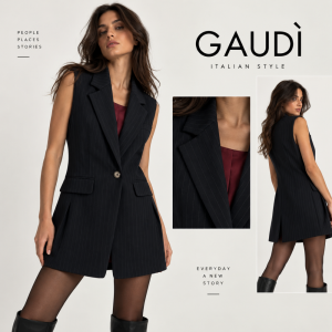 жилетка Gaudi 68% памук, 28% полиестер , 4% еластан  размер  Италия