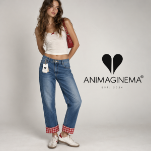 ОКАЗИОН:  Дънки ANIMAGEMELLA, 100 % памук,  размер 46,  Италия
