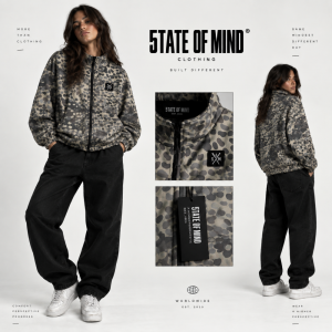 State Of Mind суичър  размер М, 100% полистер