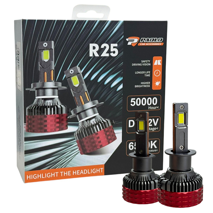 Лед крушки за кола - R25 H3 65W 2БР/К-Т