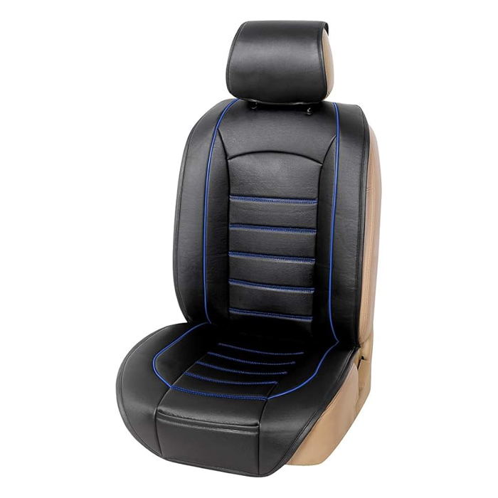 Калъф за седалка на МПС  3019 1 Брой - Черно/Синьо