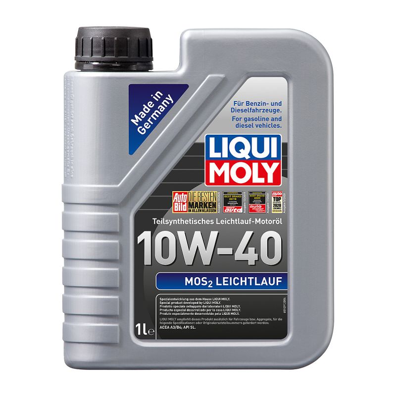 Полусинтетично масло с Молибден (MoS2) Liqui Moly 10W-40 1л. - 2626