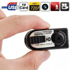 Q5 Mini SD записваща камера с висока резолюция HD 720P Нощна инфрачервена камера за нощно виждане
