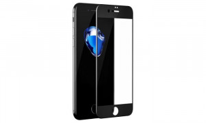 Цялостен 5D стъклен протектор Baseus за iPhone 7G / 8G — Бял