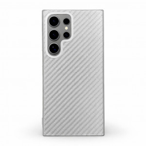 Premium Carbon Case TP-104 за Samsung S26 Plus - Сив Металик