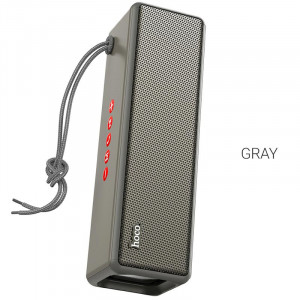 HOCO HC3 Bounce Bluetooth колонка 10W, TWS, USB, microSD, AUX – Сив