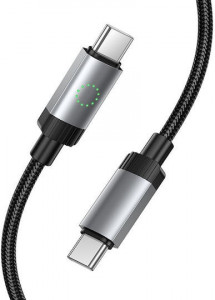 HOCO X117 Star Type-C към Type-C кабел 60W PD 1m