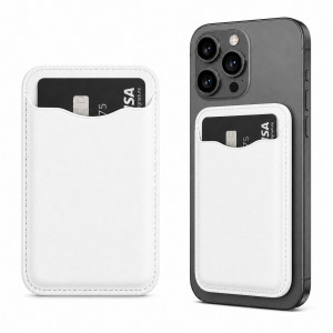 TP14 Магнитен портфейл със стойка (MagSafe съвместим) - Бял