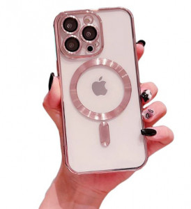 Кейс MG38 Luxury Case with Magsafe iPhone 17 Pro Max / 18 Pro Max - Розов