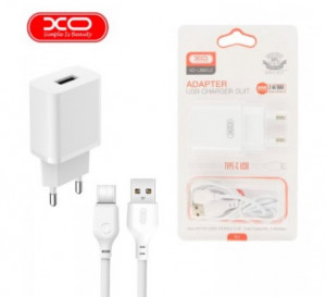 XO-L99 2.4A. бързо зарядно с кабел USB - Type-C