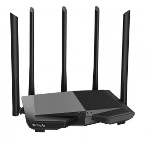 Tenda Рутер - AC7, Dual-band 1.2Gbps, черен