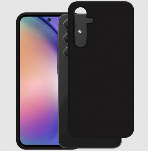 Капак батерия (без кам.) за Samsung A55 - Черен