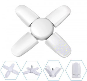 Mini LED Лампа A01 с 4 светещи крила 28W ( тип-FAN )