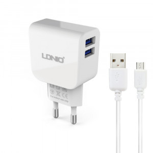 220V Зарядно LDNIO DL-AC56 2.1A Lightning