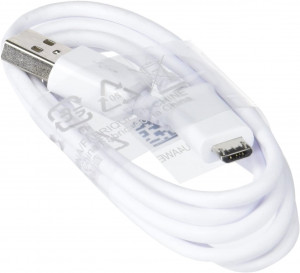 USB Кабел S7E HI USB към Micro USB — Бял