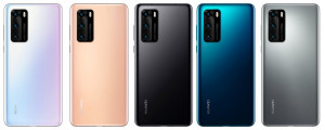 Капак батерия (без кам.) за Huawei P40 Lite - Черен