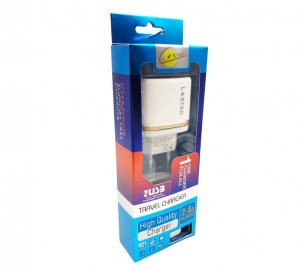 220V DL-AC52 Type-C 2.4А L✮STAR Зарядно c двойно USB