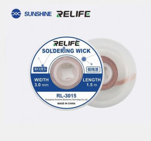 Фитил за запояване на RELIFE RL-3015 3.0mm * 1.5m