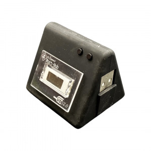 HUB Разклонител USB към USB Micro USB 2.0 4 port hub - Черен  KLT-094E