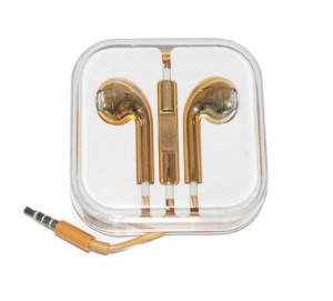 Слушалки тип Earpods 5G - Златист