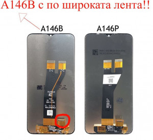 LCD Дисплей с тъчскрийн за Samsung A14 5G A146B (Широката лента)