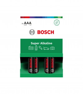 0148 Батерии Bosch Super Alkaline AAA 4-blister