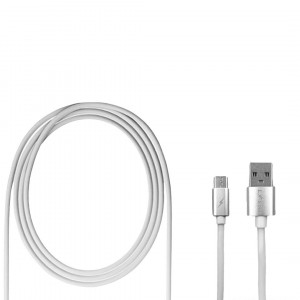 Силиконов кабел L✮STAR LS-09 USB към Type-C — Черен