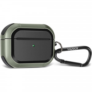 Удароустойчив калъф BN-17 за Airpods Pro 2-gen  - Тъмно Зелен