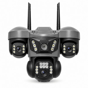 SMARTCAM Wi-Fi камера HY-Q83SY13A-WF 9MP с 4 обектива – V380 Pro