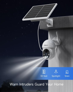 P6-4G+LAN СОЛАРНА IP Камера ( APP:V380PRO) Въртяща водоустойчива камера