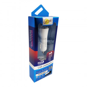12V CC-3400 Микро USB L✮STAR Зарядно за кола 2.4А с двойно USB