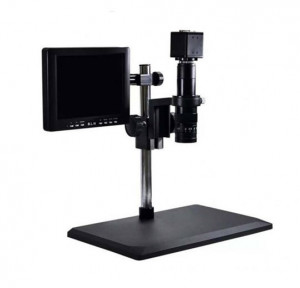 Цифров микроскоп YAXUN AK-23 с 8" LCD монитор, 2-мегапикселова CMOS камера, VGA изход, 10X--90X непрекъснато увеличение