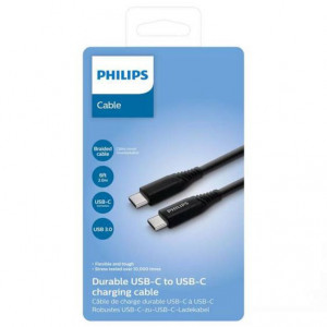 3825 Кабел PHILIPS USB-C към USB-C DLC5206C/00