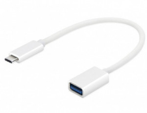 OTG S8 S-K07 SK07 USB Женско към Type - C Мъжко — Черен