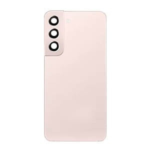 Капак батерия за Samsung S22 със стъкло за кам. - Розов