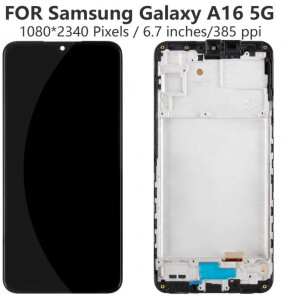 LCD Дисплей за Samsung A16 5G SM-A166B SM-A166P GH82-36143A INCELL+Рамка
