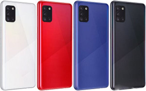 Капак батерия (без кам.) за Samsung A31 - Черен