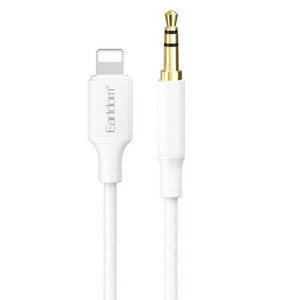EARLDOM AUX62 Lightning към 3.5MM AUX преобразуващ кабел с дължина 1 метър