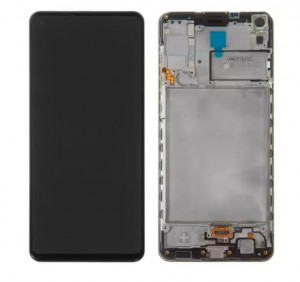 LCD Дисплей с тъчскрийн за A21S +Рамка A217