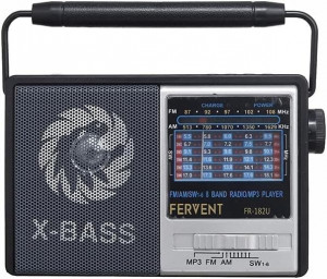 Golon FR-182U Преносимо радио с висока чувствителност, AM/FM/SW, USB, TF и LED фенер