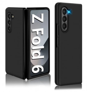 Z15 Silicone case за Samsung Z Fold 6 от 2 части - Черен