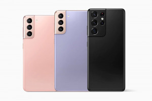 Капак батерия (без кам.) за Samsung S21 - Розов
