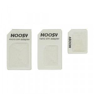 Комплект Micro SIM и Nano SIM адаптер — Черен