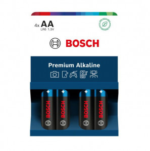 0049 Батерии Bosch Premium Alkaline AA 4-blister
