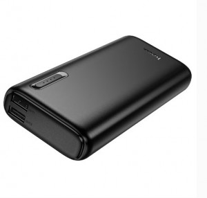 HOCO J158A Външна батерия 10,000mAh 2XUSB 1XUSB-C - Черен